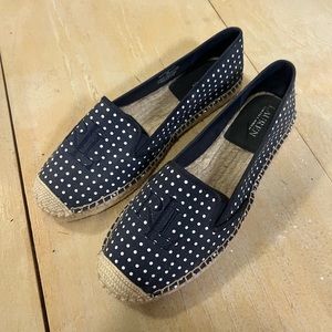 Ralph Lauren navy polka
